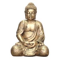 Sodo dekoracija "Buda" LT3499-B, 30 cm x 24 cm x 41 cm, pilka sp.