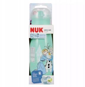 Bērnu pudelīte Nuk Mini Me Frozen, 450 ml, 1 g., plastmasa, zaļa krās.