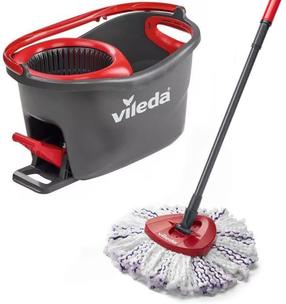 Набор для мытья пола Vileda Turbo 3w1 Microfibre, черный цв./красный цв., 6 л