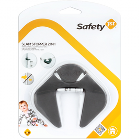 Pirkstu aizsardzība Safety 1st 2in1, melna krās.