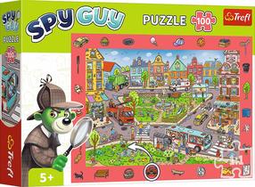 Puzle Trefl Spy Guy City 15590, 34 cm x 48 cm, 100 gab., daudzkrāsaina
