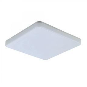 Šviestuvas lubų CristalRecord Dalia, LED, 4000 °K, balta sp. / balta sp., 22 x 22 cm