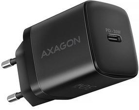 Telefona lādētājs Axagon ACU-PD30, USB Type C, melna krās., 30 W