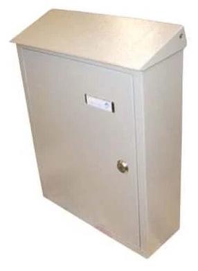Почтовый ящик Glori Ir Ko PD900, белый цв./серый цв., 29 см x 10 см x 38.5 см