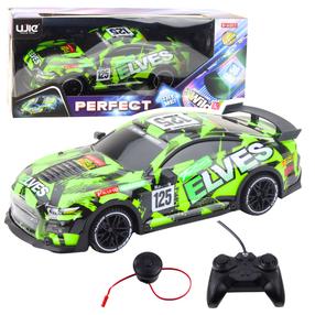 Rc automobilis Lean Toys Perfect Elves, žalia sp.