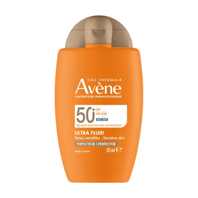 Крем для ухода за загаром для лица Avene Ultra Fluid Mat Perfect SPF50+, 50 мл