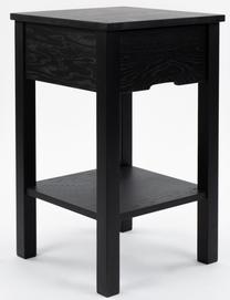 Naktinis staliukas Sleepwell Coron C10881162, juoda sp., 65 cm x 40 cm x 40 cm