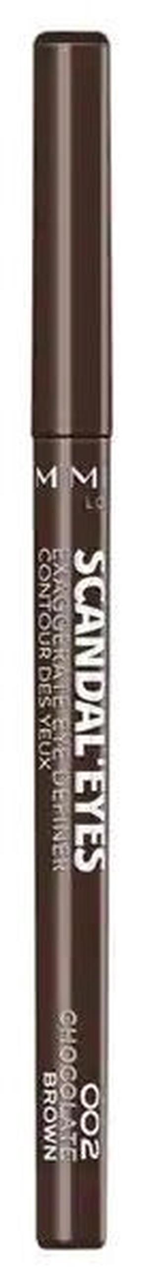 Карандаш для глаз Rimmel London Scandaleyes, 0.35 г 02 chocolate brown