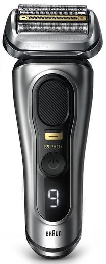 Barzdaskutė Braun Series 9 Pro+ 9517s, li-ion, sidabro sp./juoda sp.