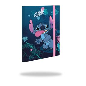 Kummiga kaust Disney CORE STITCH, A5 (värv/disain valitakse juhuslikult)