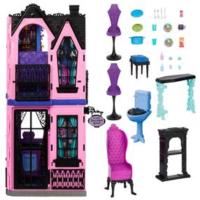 Lėlių namas Mattel Monster High Boo-Tique, įvairių spalvų
