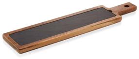 Servēšanas dēlītis Was Slate & Serve, 53 cm x 1.5 cm, 12.5 cm, Brūna krās.