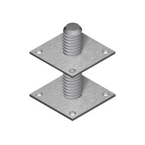 Tugi Haushalt, 50 mm x 50 mm x 150 mm x 5 mm