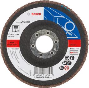 Šlifavimo diskas Bosch X551, 115 mm x 22.23 mm