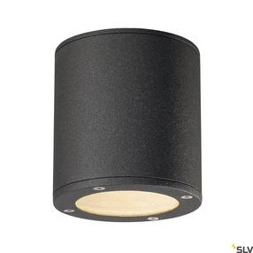 Lubinis lauko šviestuvas SLV TCR-TSE, 9W, GX53, IP44, antracito sp., 10 cm x 11 cm
