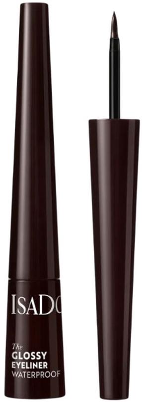 Silmalainer IsaDora Glossy Waterproof, 2.5 ml, dark brown 42