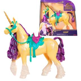 Фигурка-игрушка, единорог Spin Master Unicorn Academy Leaf, 28 см, фиолетовый цв./коричневатый цв.