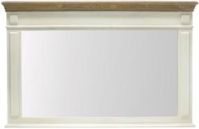 Spogulis Home4you Samira, stiprināms, 107 cm x 70 cm, balta krās.