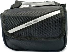 Велосипедная сумка Dunlop, полиэстер, черный цв.