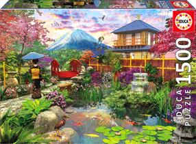 Пазл Educa Japanese Garden, 60 см x 85 см, 1500 шт., многоцветный