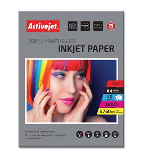 Fotopopierius ActiveJet AP4-180G20, A4