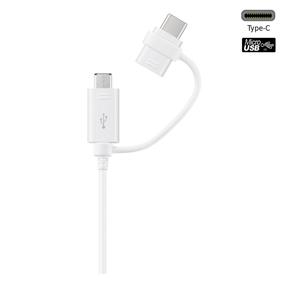 Kabelis Samsung EP-DG930DWE USB 2in1, USB Type C/Micro USB/USB, 150 cm, balta krās.