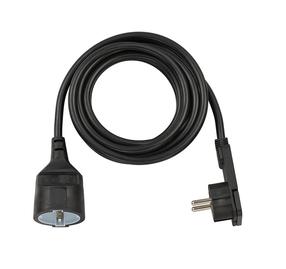 Buitinis ilgintuvas Brennenstuhl, 3 x 1,5 mm², 3 m, 1 lizdo, juoda sp.