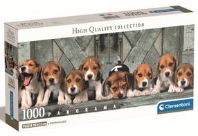 Dėlionė Clementoni Beagles 39869, 33 cm x 98 cm, 1000 vnt., įvairių spalvų