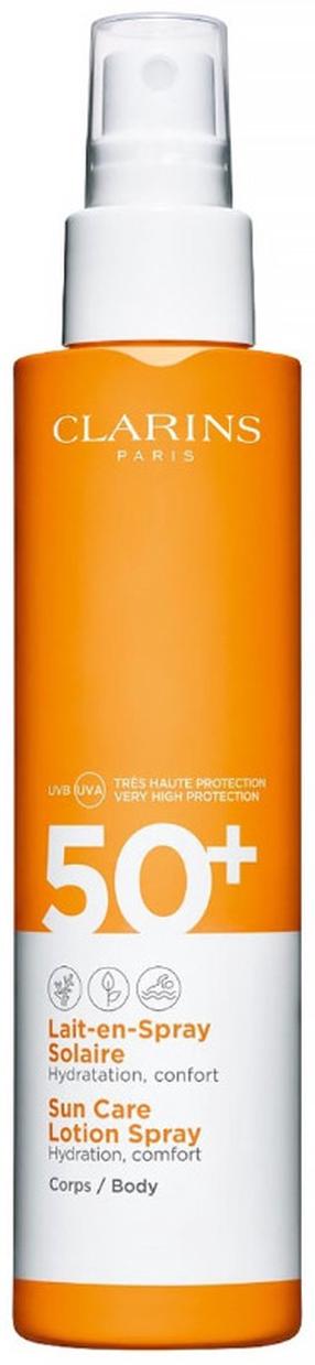 Päevituse hoolduslosjoon keha jaoks Clarins Sun Care SPF50+, 50 ml