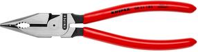 Replės kombinuotosios/smailios Knipex 08 21 185 SB, 13 mm, 185 mm