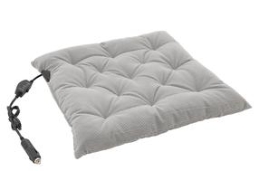 Apsildāmais spilvens Compass Car Seat, pelēka krās., 41 cm x 41 cm