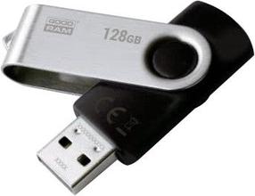 USB mälupulk Goodram UTS2, must v., 128 GB