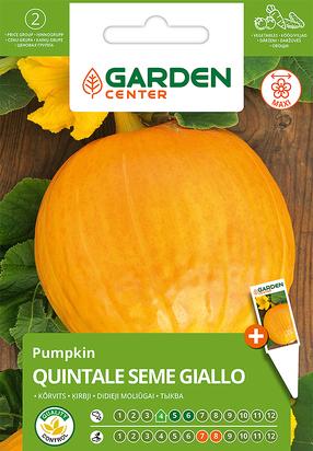 Sēklas Garden Center, ķirbis QUINTALE SEME GIALLO, 2 g