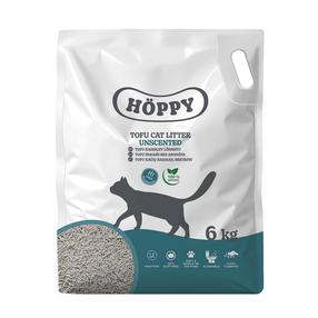 Kačių kraikas Höppy Tofu, organinis (sušokantis), 6 kg, 13.8 l