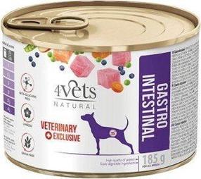 Šlapias šunų maistas 4Vets Natural Gastro Intestinal, 0.185 kg