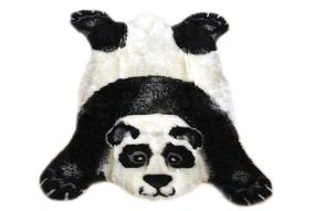 Ковер Kids panda, белый цв./черный цв., 110 см x 70 см