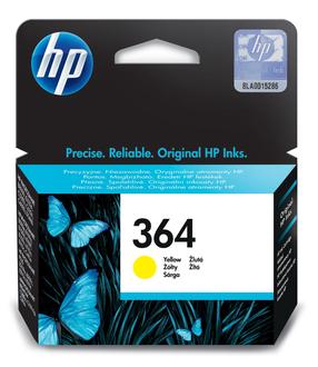 Rašalinio spausdintuvo kasetė HP 364, geltona sp.