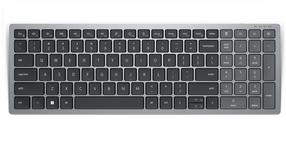 Bezvadu datora tastatūra Dell KB740/ENG 580-AKOX Black, EN, melna krās./pelēka krās.