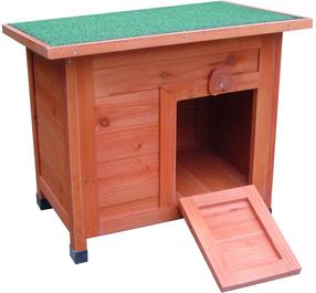 Narvas graužikams Flamingo Domo Classic, 53 cm x 37 cm x 46 cm, ruda sp./žalia sp.