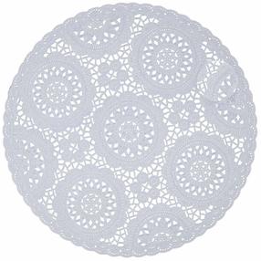 Stalo padėkliukas Home4you AIO 87144, 38 cm x 38 cm, Balta sp.
