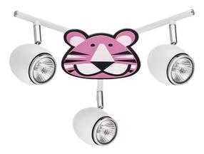 Lampa griesti Britop Lenny 2108302, GU10, 3 x 50 W, balta krās./rozā krās. / balta krās.