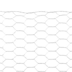 Tīkls Hexagonal Garden Center, 13 x 13 x 0.7 mm, 50 cm, 10 m, cinkots