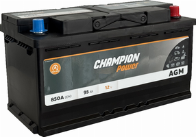 Aku Champion Power, 12 V, 95 Ah, 850 A