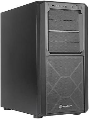 Arvuti korpus SilverStone SETA D1, must v.