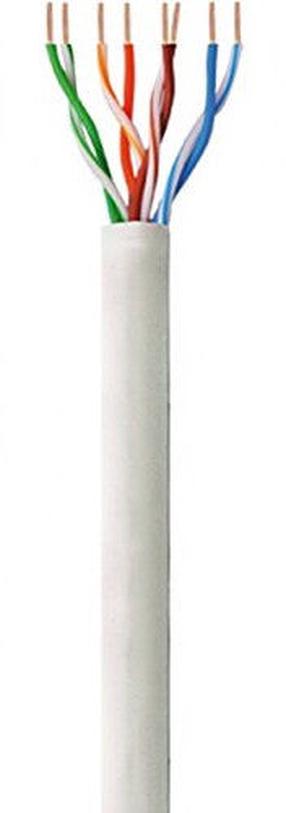 Laidas Techly Cat. 5e CCAU/UTP, Nėra, 305 m, pilka