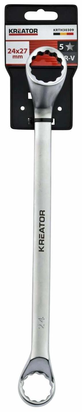 Dvigubas žiedinis veržliaraktis Kreator KRTH30309, 326 mm, 24 - 27 mm