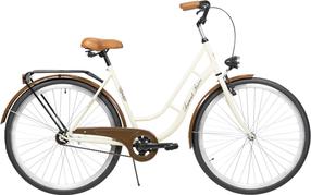 Dviratis miesto Azimut Retro, 28 ", 17'' rėmas, kreminė sp.