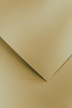 Dekoratīvais papīrs Galeria Papieru Pearl, A4, 210 g/m², zelta krās., 29.7 cm x 21 cm, 20 lapu gab.