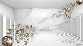 Fototapeet Artgeist Corridor Of Diamonds, 280 cm x 280 cm