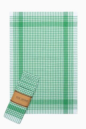 Köögirätikute komplekt Foutastic Pöti, roheline v., 65 cm x 45 cm, 5 tk